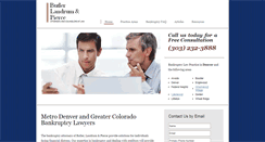 Desktop Screenshot of blplawcolorado.com